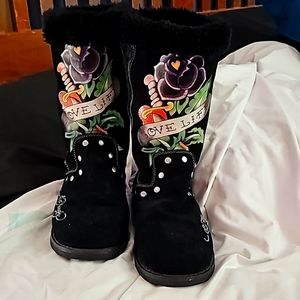 ED HARDY BOOTS